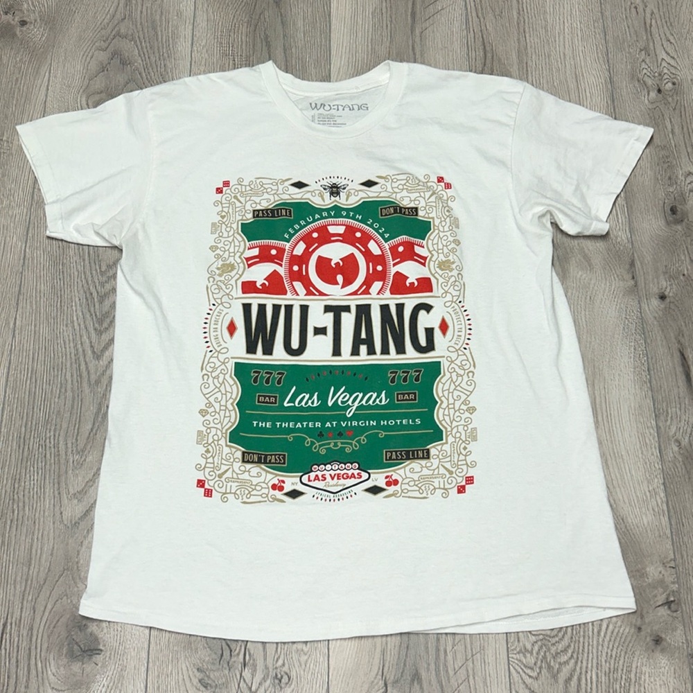 Official Wu Tang Las Vegas Opening Night Residency Concert T-Shirt